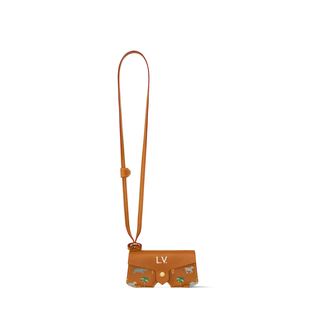 LOUIS VUITTON エピレザー シリンダー型ミニポーチ ミニ・ポシェット・アクセソワール ダミエ・エベヌ｜ルイ・ヴィトン